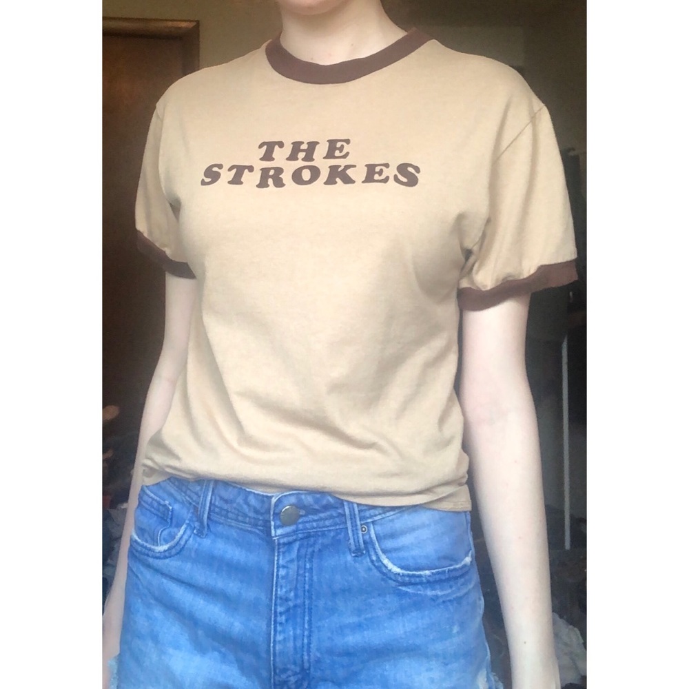 The Strokes crop top